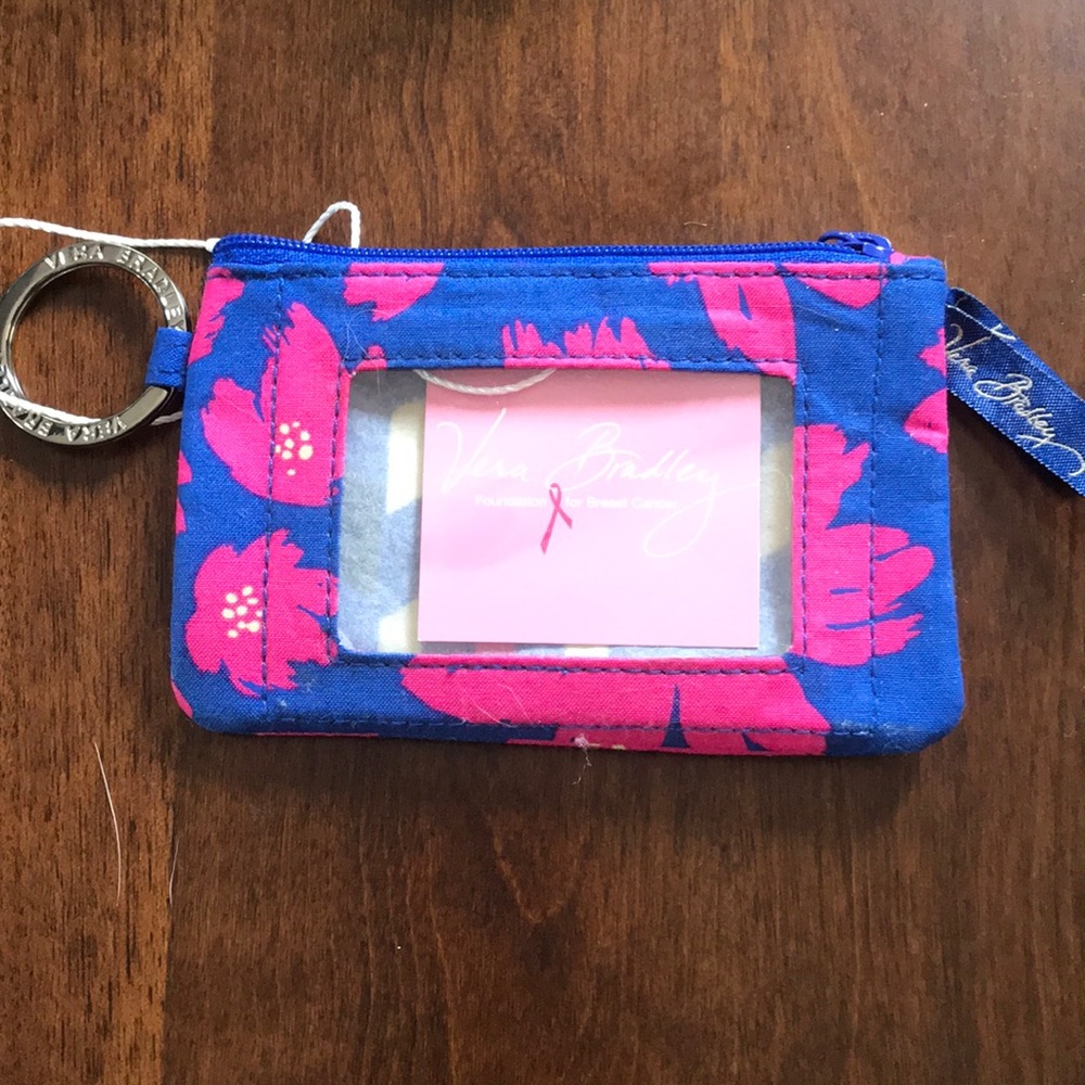 Vera Bradley zip ID case